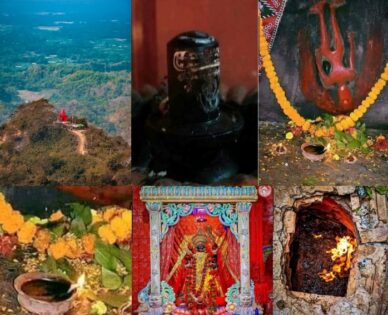 Chandranath Shakti Peeth on the hills of Sitakunda